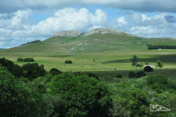 Uma das poucas regiões de serra do país, perto de Villa Serrana, no Uruguai